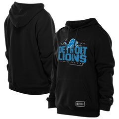 Detroit Lions New Era Combine Authentic Local State Hoodie