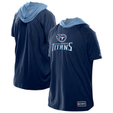 Tennessee Titans New Era Combine Authentic Hooded Raglan Short-Sleeve T-Shirt
