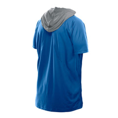 Detroit Lions New Era Combine Authentic Hooded Raglan Short-Sleeve T-Shirt
