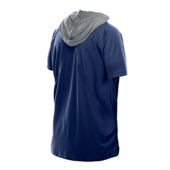 Indianapolis Colts New Era Combine Authentic Hooded Raglan Short-Sleeve T-Shirt