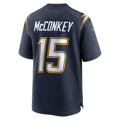 Los Angeles Chargers Nike Ladd McConkey Alternate Super Chargers Game Player Jersey
