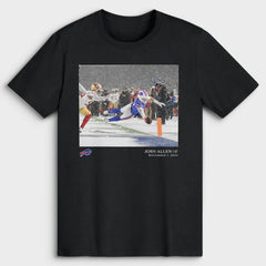 Buffalo Bills Josh Allen NFL Flash Features Week 13 T-Shirt