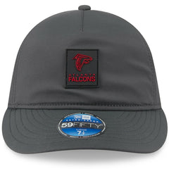 Atlanta Falcons New Era 2025 Sideline Cold Weather Retro Crown 59FIFTY Fitted Hat