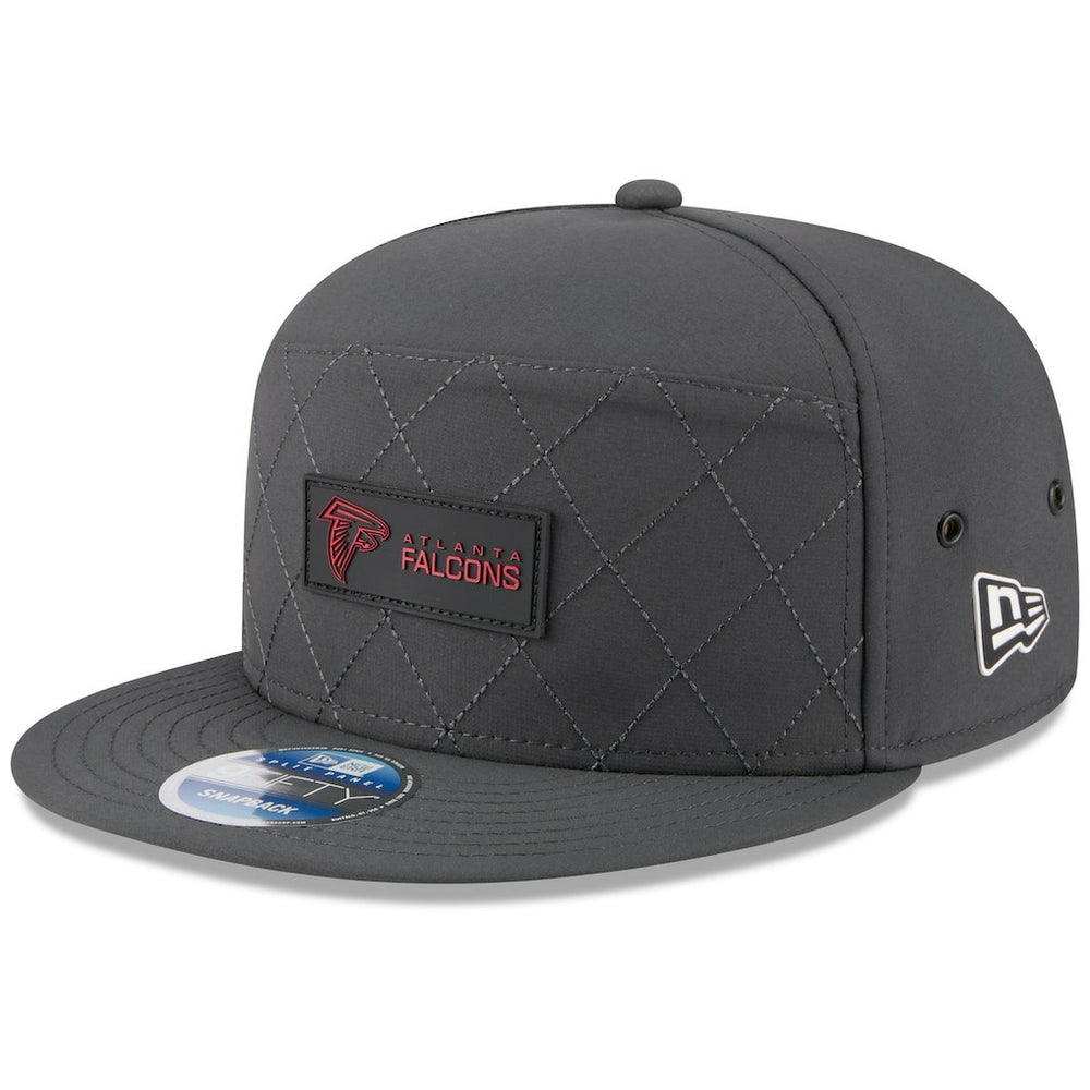 Atlanta Falcons New Era 2025 Sideline Cold Weather Split Panel 9FIFTY Snapback Hat