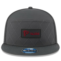 Atlanta Falcons New Era 2025 Sideline Cold Weather Split Panel 9FIFTY Snapback Hat