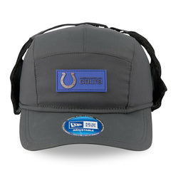 Indianapolis Colts New Era 2025 Sideline Cold Weather Runner Dog Ear Adjustable Hat