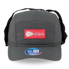 Kansas City Chiefs New Era 2025 Sideline Cold Weather Runner Dog Ear Adjustable Hat