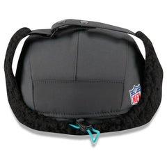 Miami Dolphins New Era 2025 Sideline Cold Weather Runner Dog Ear Adjustable Hat