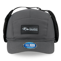 Baltimore Ravens New Era 2025 Sideline Cold Weather Runner Dog Ear Adjustable Hat