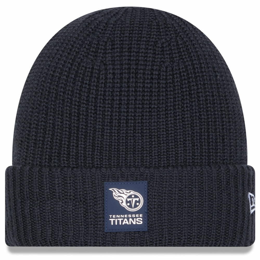 Tennessee Titans New Era 2025 Sideline Cold Weather Cuffed Knit Hat