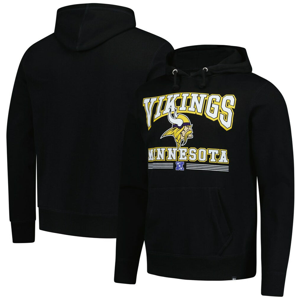 Minnesota Vikings 47 brand '47 Packed House Headline Pullover Hoodie