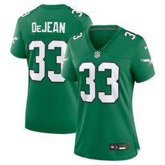 Philadelphia Eagles Nike Cooper DeJean Women's Alternate Game Jersey