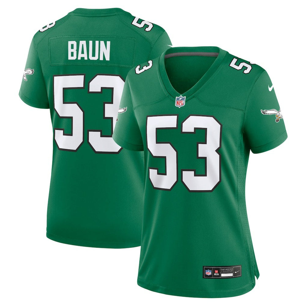 Philadelphia Eagles Nike Zack Baun Women's Alternate Game Jersey
