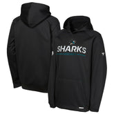 San Jose Sharks Fanatics Youth Authentic Pro Rink Raglan Hoodie For Sale