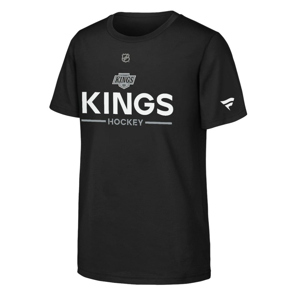 Los Angeles Kings Fanatics Youth Authentic Pro Wordmark T-Shirt On Sale