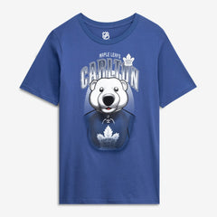 Toronto Maple Leafs Outerstuff Youth Mascot Highlight T-Shirt Discount