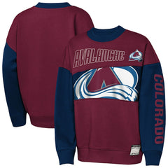 Colorado Avalanche Outerstuff Youth Impact Player Sweatshirt Online