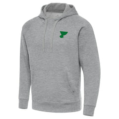 St. Louis Blues Antigua St. Patrick's Day Victory Pullover Hoodie Sale