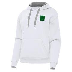 New York Rangers Antigua Women's St. Patrick's Day Victory Pullover Hoodie Discount