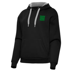 New York Rangers Antigua Women's St. Patrick's Day Victory Pullover Hoodie On Sale