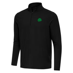 Chicago Blackhawks Antigua St. Patrick Intent Quarter-Zip Pullover Top For Sale