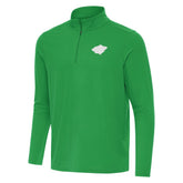 Minnesota Wild Antigua St. Patrick Intent Quarter-Zip Pullover Top Discount