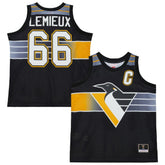 Mario Lemieux Pittsburgh Penguins Mitchell & Ness Unisex Maxxed Out Fashion Basketball Jersey Sale