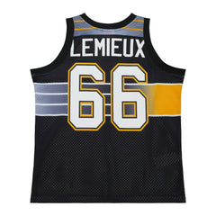 Mario Lemieux Pittsburgh Penguins Mitchell & Ness Unisex Maxxed Out Fashion Basketball Jersey Sale