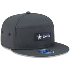 Dallas Cowboys New Era 2025 Sideline Cold Weather Split Panel 9FIFTY Snapback Hat