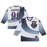 Wayne Gretzky Los Angeles Kings Mitchell & Ness 1995-96 Power Play Jersey For Sale