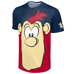 Atlanta Braves FOCO Big Logo Mascot T-Shirt | MLB Outlet