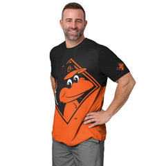 Baltimore Orioles FOCO Big Logo Mascot T-Shirt | MLB Outlet