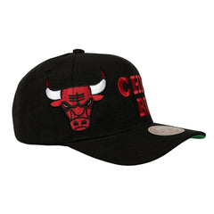 Chicago Bulls Busted Logo Wordmark Wrap-Around Pro Pinch Adjustable Hat Online