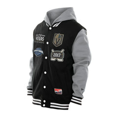 Vegas Golden Knights New Era Full-Snap Fleece Hoodie Jacket On Sale