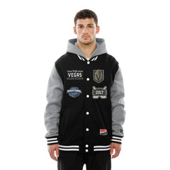Vegas Golden Knights New Era Full-Snap Fleece Hoodie Jacket On Sale