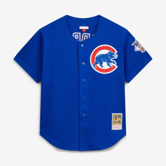 Ryne Sandberg Chicago Cubs Mitchell & Ness Cooperstown Collection 1997 Mesh Batting Practice Button-Up Jersey | MLB US