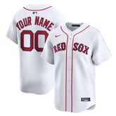 Boston Red Sox Home Limited Custom Jersey - White