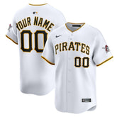 Pittsburgh Pirates Home Limited Custom Jersey - White