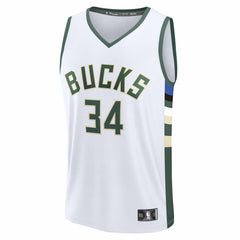 Giannis Antetokounmpo Milwaukee Bucks Fast Break Replica Player Jersey On Sale