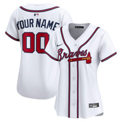 Atlanta Braves Nike Women's Home Limited Custom Jersey | MLB Online