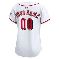 Cincinnati Reds Nike Women's Home Limited Custom Jersey | MLB US