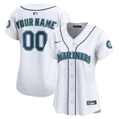 Seattle Mariners Nike Women's Home Limited Custom Jersey | MLB Online