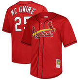 Mark McGwire St. Louis Cardinals Mitchell & Ness Big & Tall Cooperstown Mesh Batting Practice Jersey | MLB Discount