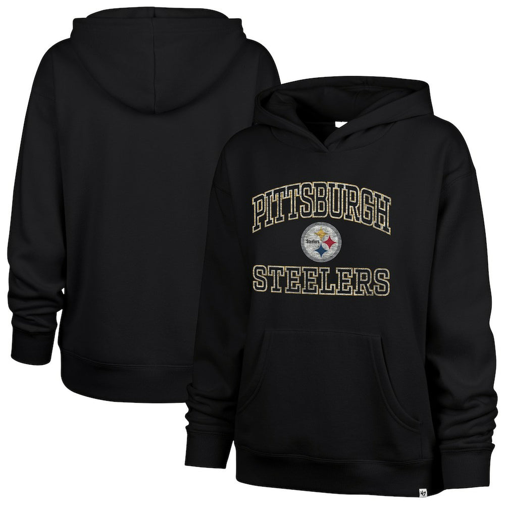 Pittsburgh Steelers 47 brand '47 Women's Clarity Naomi Hoodie