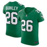 Philadelphia Eagles Nike Saquon Barkley Alternate Vapor F.U.S.E. Elite Jersey