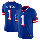 New York Giants Nike Malik Nabers Alternate 2 Legacy Vapor Untouchable Limited Jersey