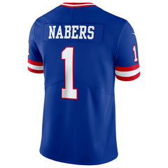 New York Giants Nike Malik Nabers Alternate 2 Legacy Vapor Untouchable Limited Jersey