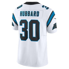 Chuba Hubbard Carolina Panthers Vapor F.U.S.E. Limited Jersey - White