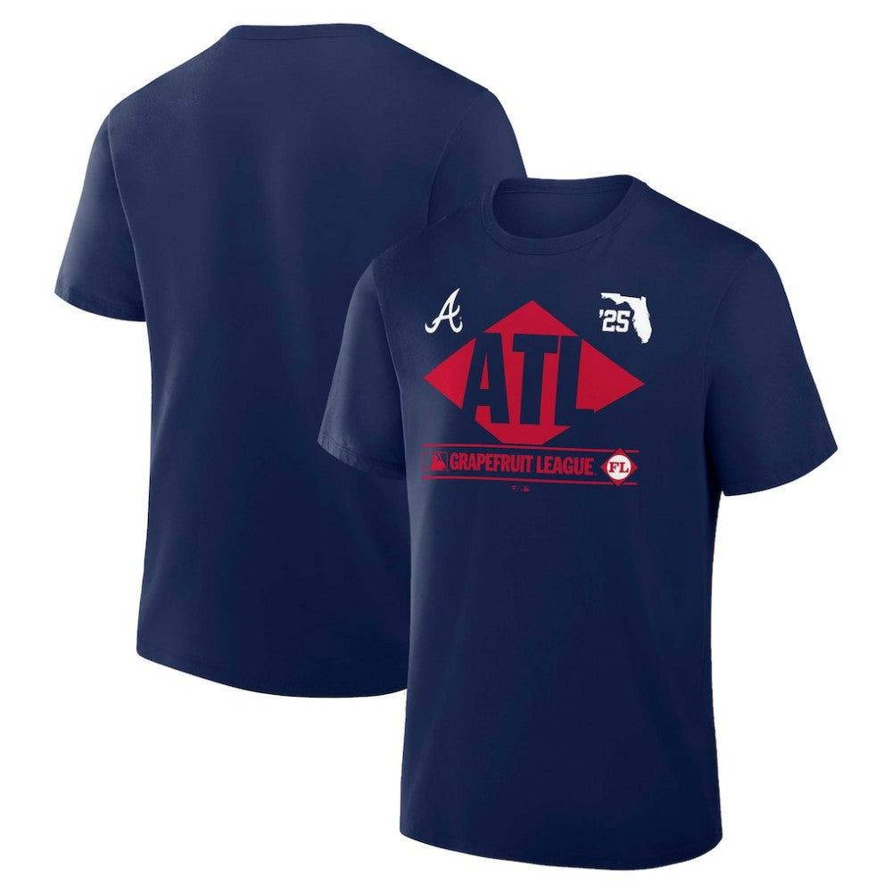 Atlanta Braves Fanatics 2025 Spring Training Grapefruit League True Icon T-Shirt | MLB Shop