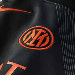 Inter Milan Youth 2025/26 Third Academy Pro Pre-Match Dri-Fit Top Black - Nike